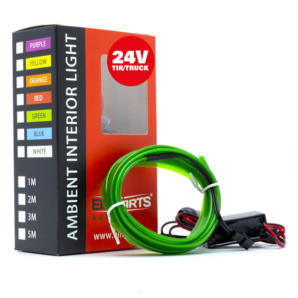 EPAL2M 2M GREEN AMBIENT LED-VALO 24V