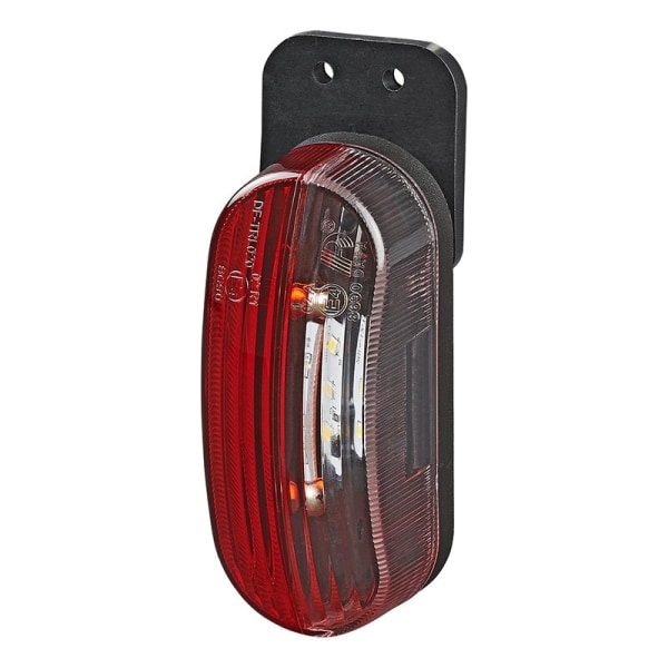 Ääriviivan merkkivalo LED punainen/valkoinen oikea