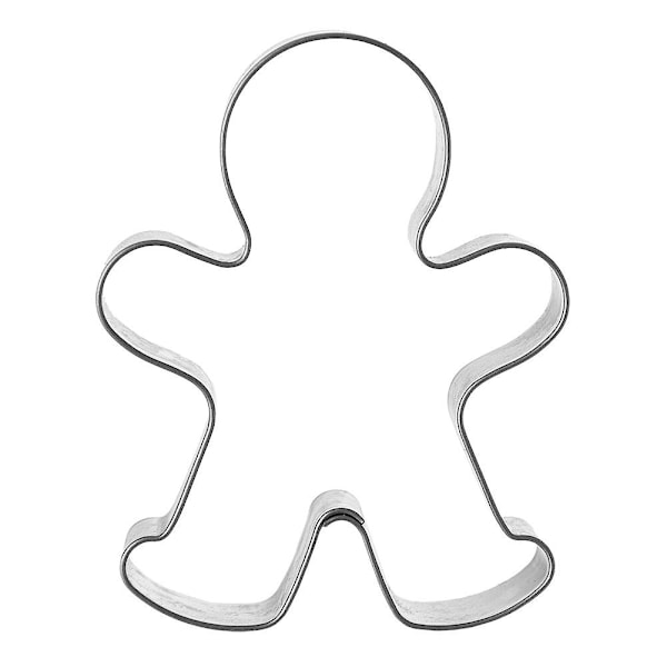 Pepparkaksgubbe Utstickare i Rostfritt Stål