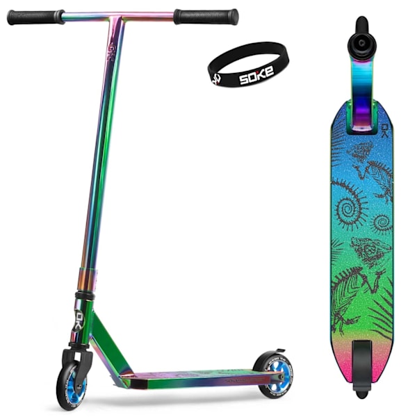 Professionell Trickkickbike SOKE PRO Street Neokrom