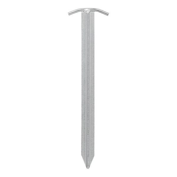 Tältpinne 30 cm galvaniserad stål T-profil