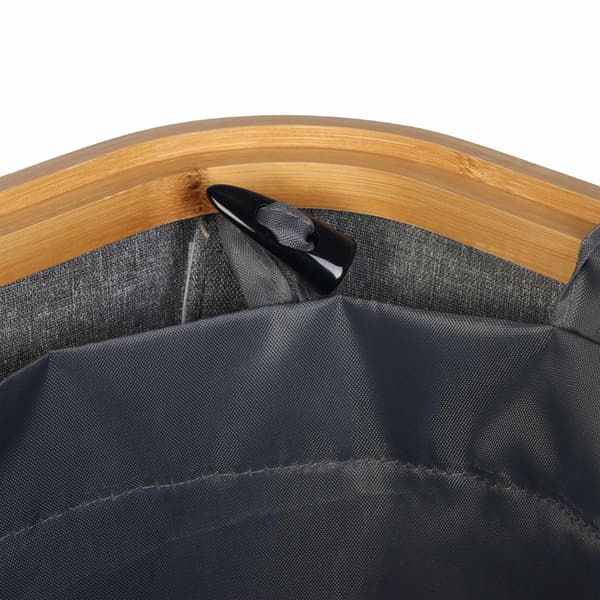 Flaskplåt, 100L – Grå, Bambu och Polyester