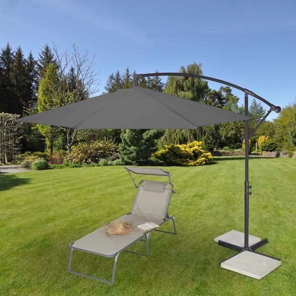 Frithængende parasol 300 cm