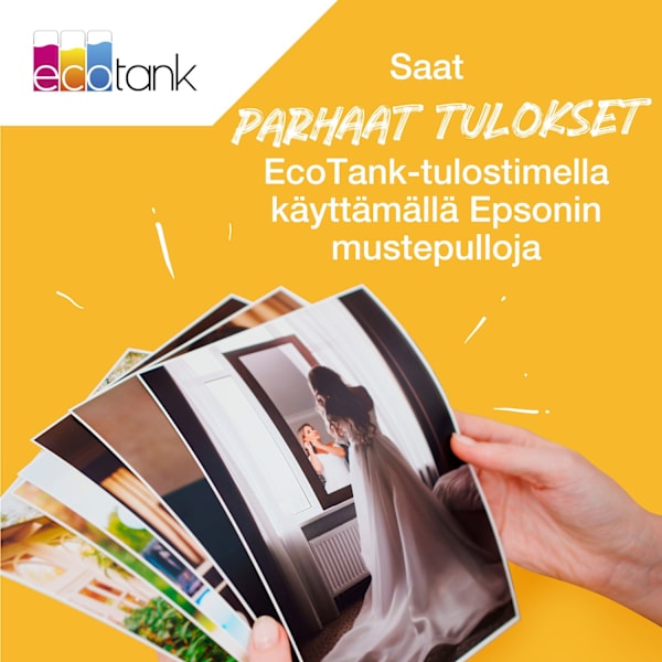 Epson 104 EcoTank - mustepullo, keltainen