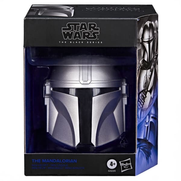 Star Wars Mandalorian & Grogu -kypärälelu, 15 cm, ikä 4+