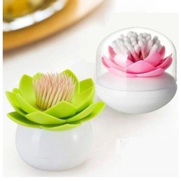 Lotus knopp & tandpetshållare - ROSA