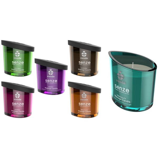 Svensker - Senze Divinity Massagelys - Grapefrugt, Palmarosa, Petitgrain