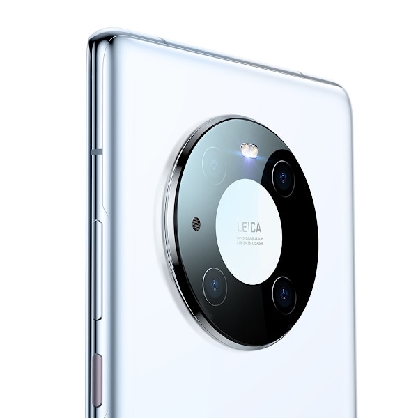 Huawei Mate 40 Pro kamerafilm 0,3mm transparent + rengöringsset SET med 2 st.