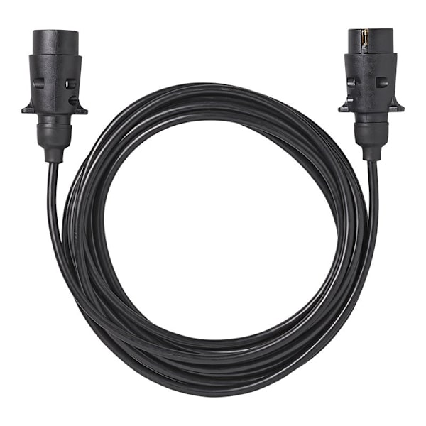 Jatkokaapeli 5M 2x 7-napaisella PVC-pistokkeella