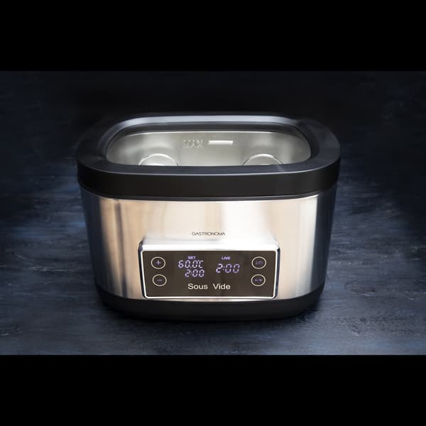 Sous Vide-komfur, 9L kapacitet, rustfrit stål, LED-display