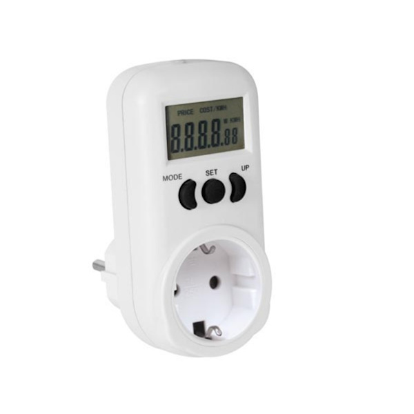 Energiamittari 230 Vac - 16 A - Saksalainen pistorasia