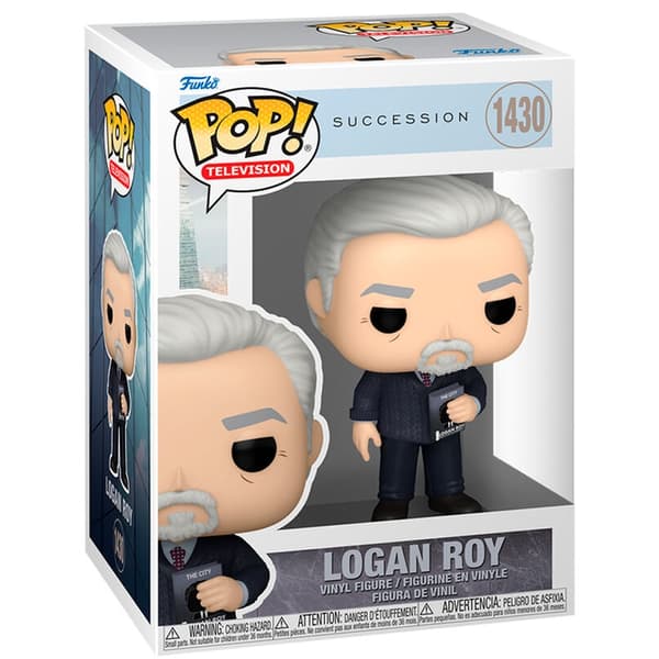 Efterfølger Logan Roy POP figur – samlerobjekt vinyllegetøj