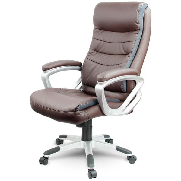 Luksus læder kontorstol Sofotel EG-226 brun