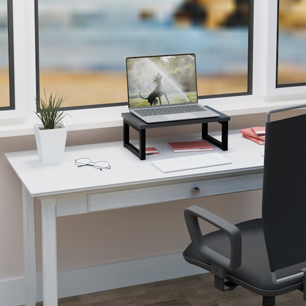 Monitorställ i industriell design