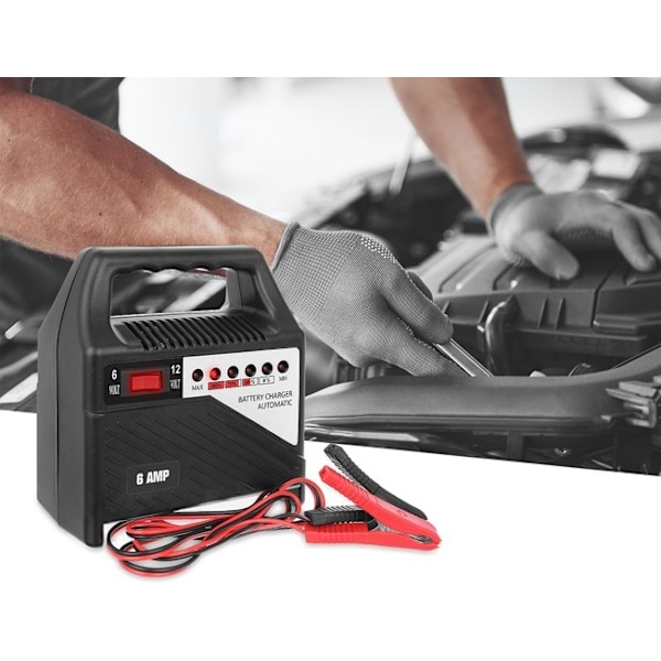 Batterioplader 12V 6A