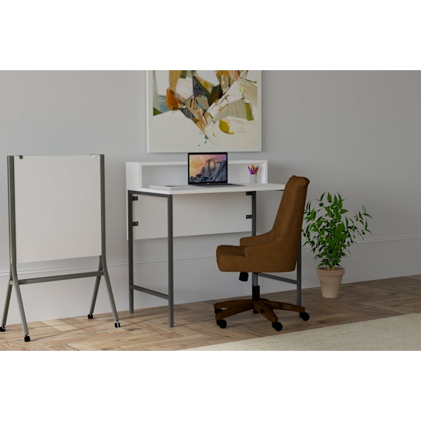 Study Desk Uso - Hvid, Sort