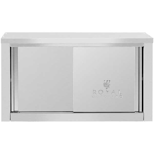 Catering-seinäkaappi liukuovilla TERÄS 120 kg 90 x 40 x 50 cm
