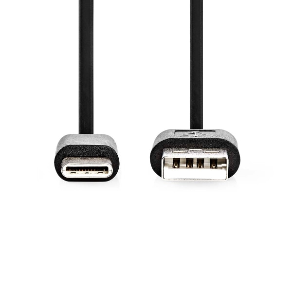 USB-kabel | USB 2.0 | USB-C™ Han | USB-A Han | 60 W | 480 Mbps |
