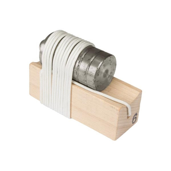 Plumb-Bob - flad spids - på blok - 800 G