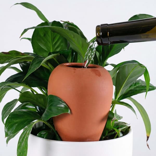 Leravattenkoner med lock, 350 ml, set om 4