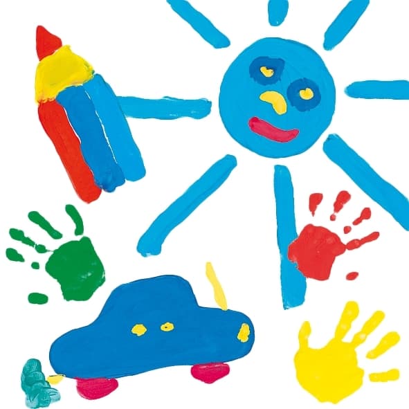 Ses Finger Paint, 4 väriä