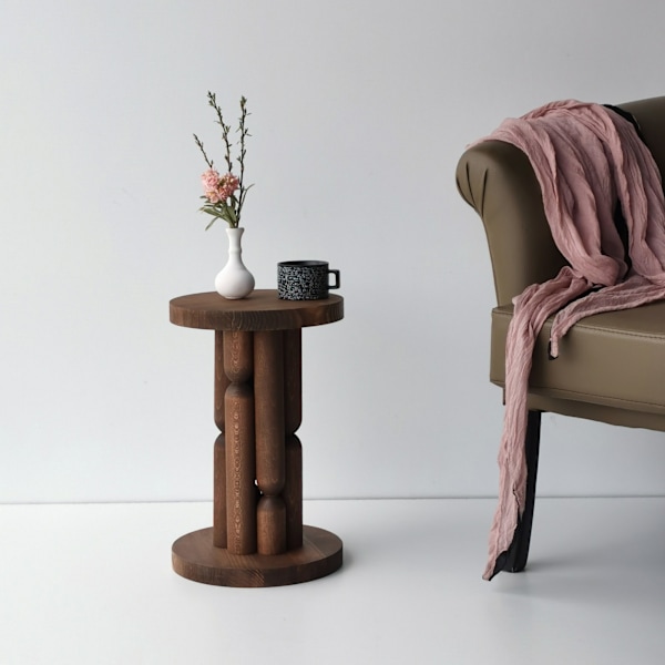 Sidebord Stoa - Brun