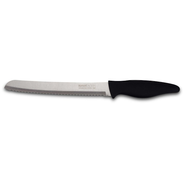 Leipäveitsi 20 cm, sahalaitainen terä ja mukava kahva