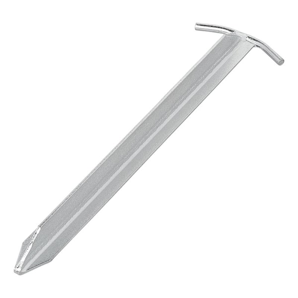 Tältpinne 30 cm galvaniserad stål T-profil