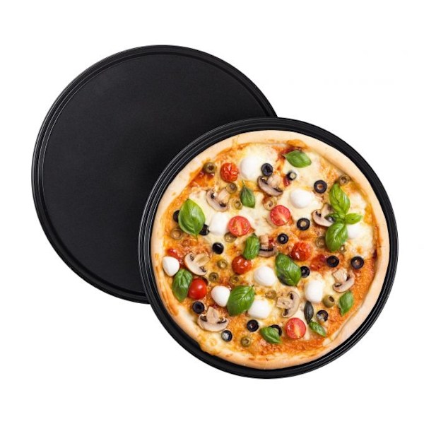 2 stk. runde pizzapander