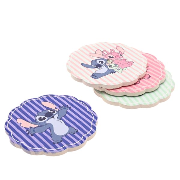 Disney Stitch set med 4 keramiska underlägg