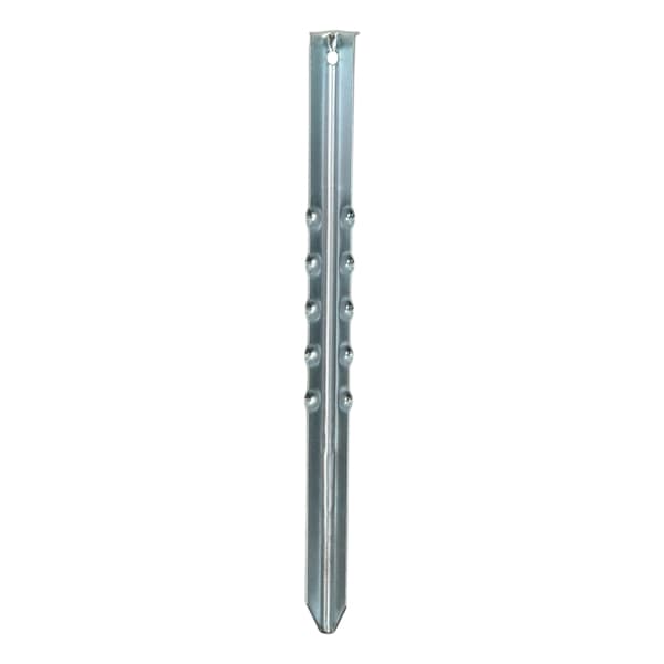 Tältpinne 40cm metallribbad