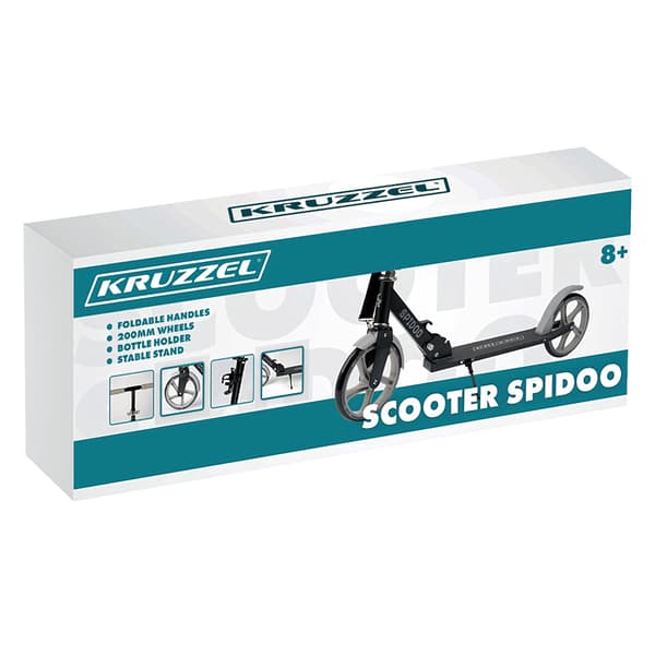 Spidoo skootteri harmaa Kruzzel 25629