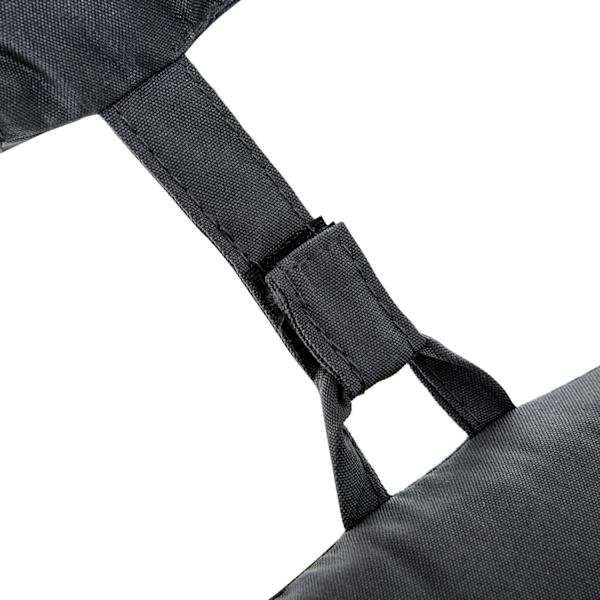 Solstol Kudde Solstol Kudde Trädgård Solstol Med Avtagbart Kuddfodral Polyester + Bomullsfiber Grå 198 X 53 X 5 Cm