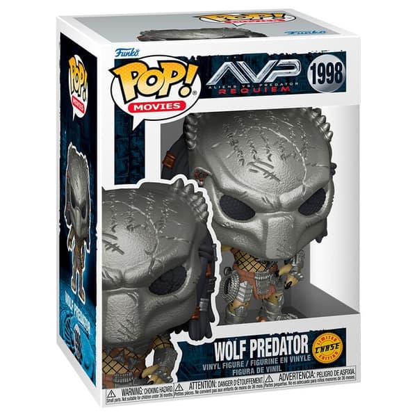 POP-figur Alien vs Predator Requiem Wolf Predator Chase