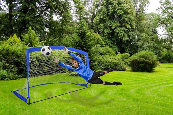 Fodboldtræningsmål 200x100 cm – Glasfiberramme