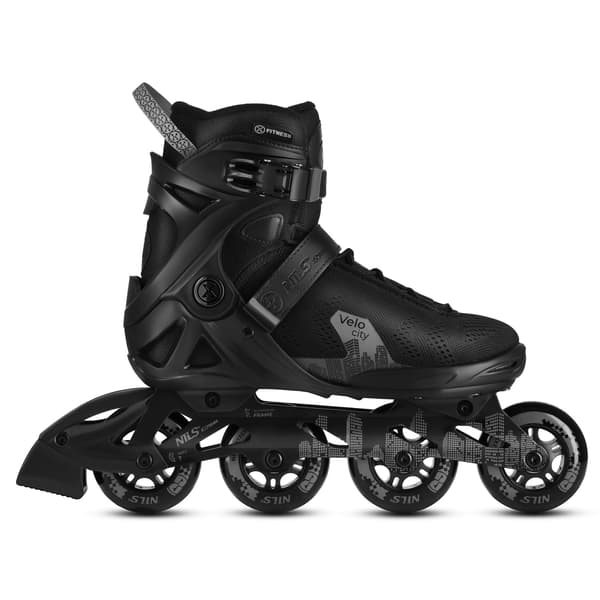 Inlines storlek 45, aluminiumram, ABEC 7