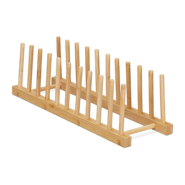 Tallerkenstativ bambus