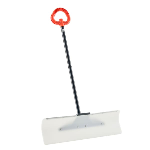Sneskølle, 30-tommer HDPE-blad, metalkant