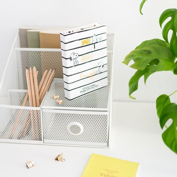 Snoopy Sticky Notes-notesbog til nem organisering, 100 ark