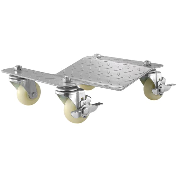 Fordonshjulvagnar, 2-pack, 1100 lb styck, svängbara