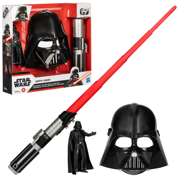 Star Wars Darth Vader-set: Figur, mask och ljussabel