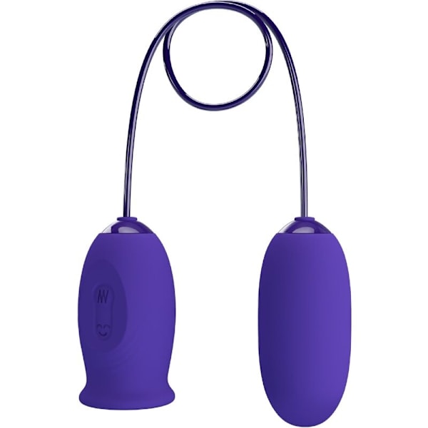 Pretty Love - Daisy Youth Violet genopladelig vibratorstimulator