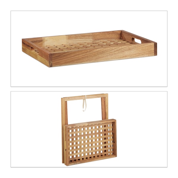 Fällbart bord i valnöt