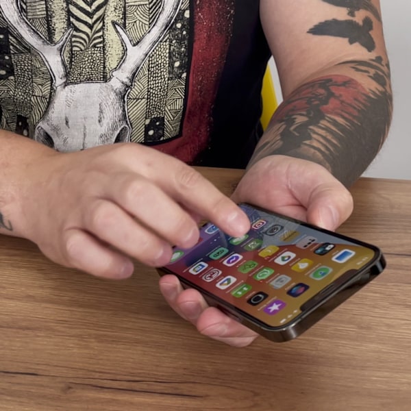 Glasfolie hærdet glas med ramme Samsung Galaxy A73 Full Cover Flexi Nano gennemsigtig