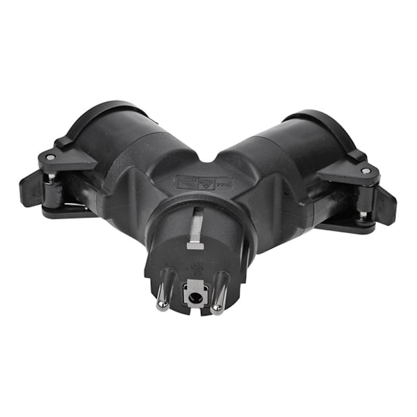 Schuko 2-vägs splitter