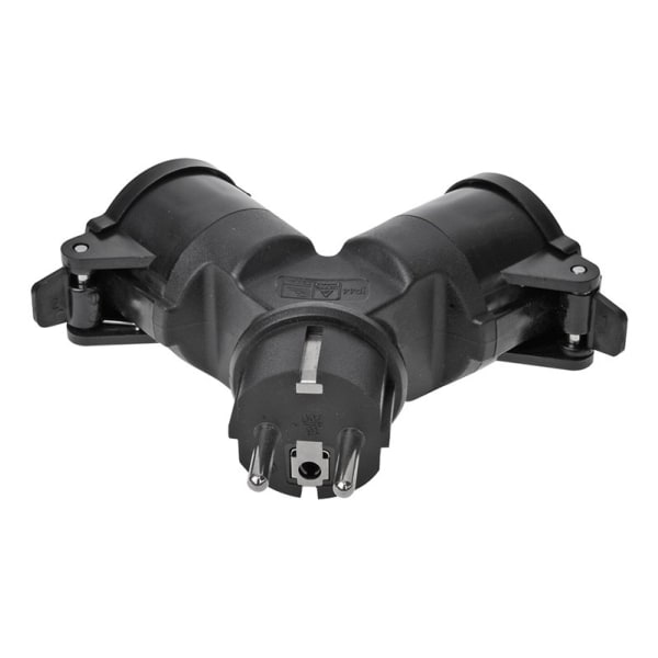 Schuko 2-vejs splitter