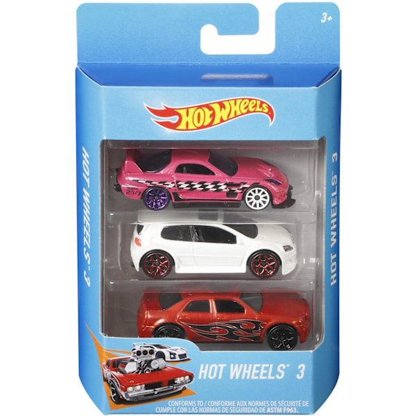 Hot Wheels - pikkuautot, 3 kpl