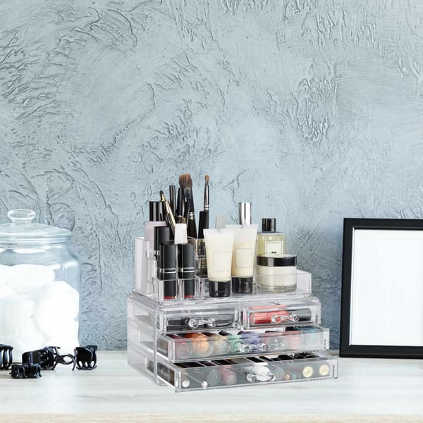 Makeup opbevaring med 4 skuffer