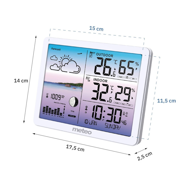 METEO SP107 sääasema valkoinen