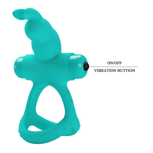 Vibrerende Penis Ring Passionate Figgy Green